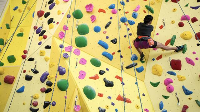 Student Rock Climbing