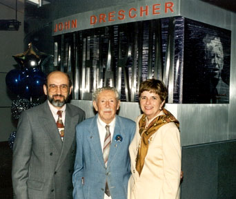 Tom Donner, Johnny Drescher, and Dr. Piedad Robertson