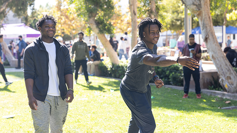 Scenes from Santa Monica College’s first HBCU Caravan/college fair held on The Quad at the SMC Main Campus in Santa Monica, Calif., Thursday, Oct. 26.