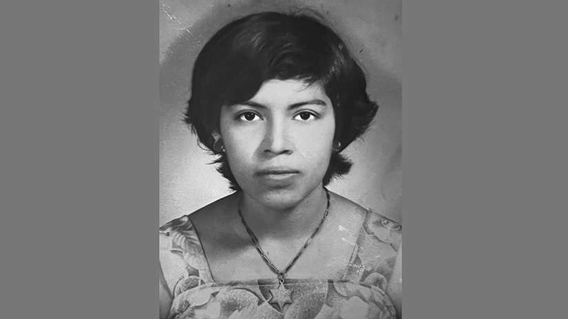 Future Nobel Laureate Scholar Hunter Doradea’s mother Morena Doradea escaped from the civil war in El Savador; his AI project is named Modesto, in honor of his grandfather who was murdered there. This photo of herself as a young girl is the only memento Doradea’s mother still owns from her past. Doradea plans on taking it to Sweden as “a symbol of resilience, hope, and the sacrifices that made my journey possible.”