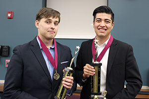 SMC Debate Team - Stephen Sandsand Filipp Krasovsky