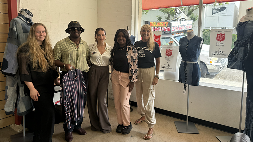 SMC Fashion and Salvation Army staff