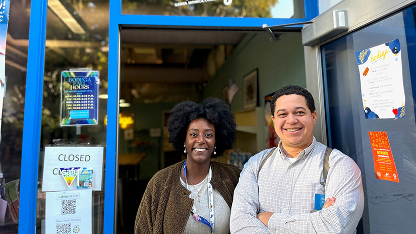 Thaddeus and Sharlyne at The Bodega