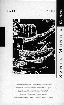 Fall 2001 Santa Monica Review Cover