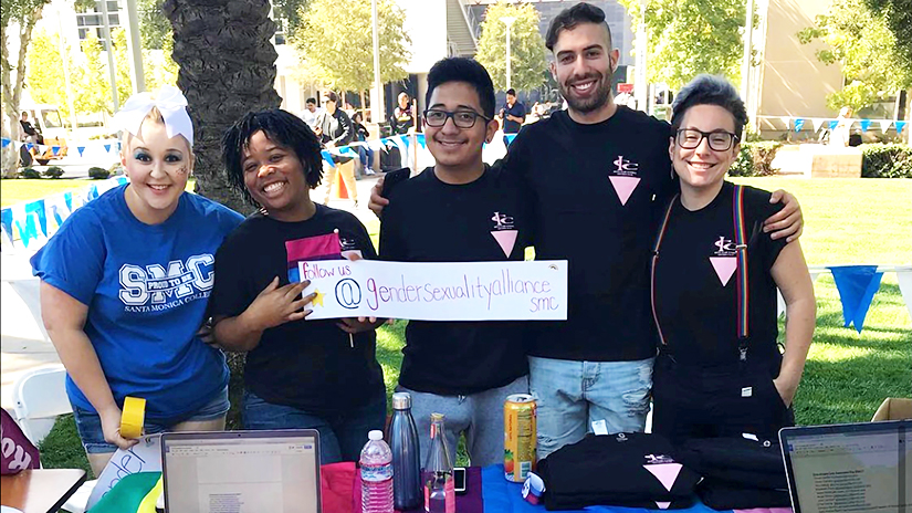 GSA tabling on campus